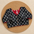 Reversible Midnight Garden Ajrakh Blouse