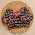 Reversible Noir Mandala Ajrakh Blouse