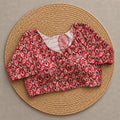 Reversible Ruby Diamond Motif Ajrakh Blouse