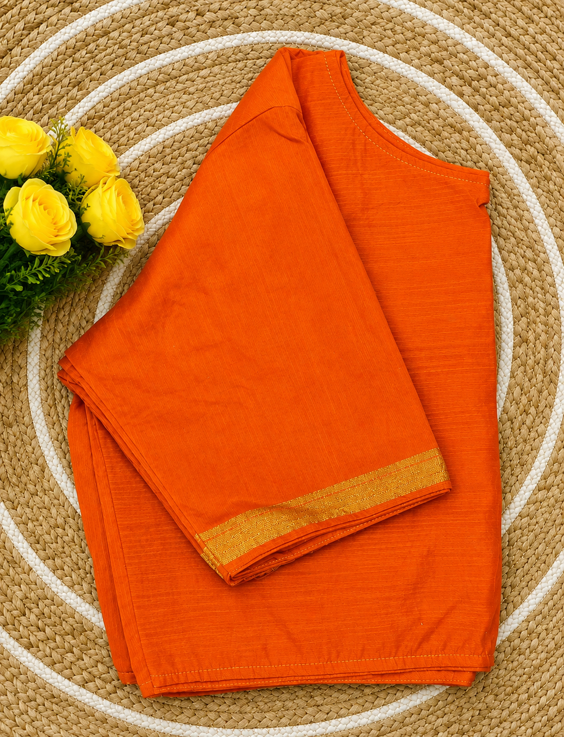 Boatneck Ghicha Silk Blouse