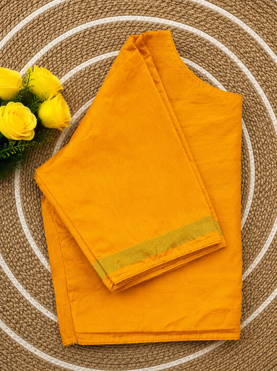 Boatneck Ghicha Silk Blouse