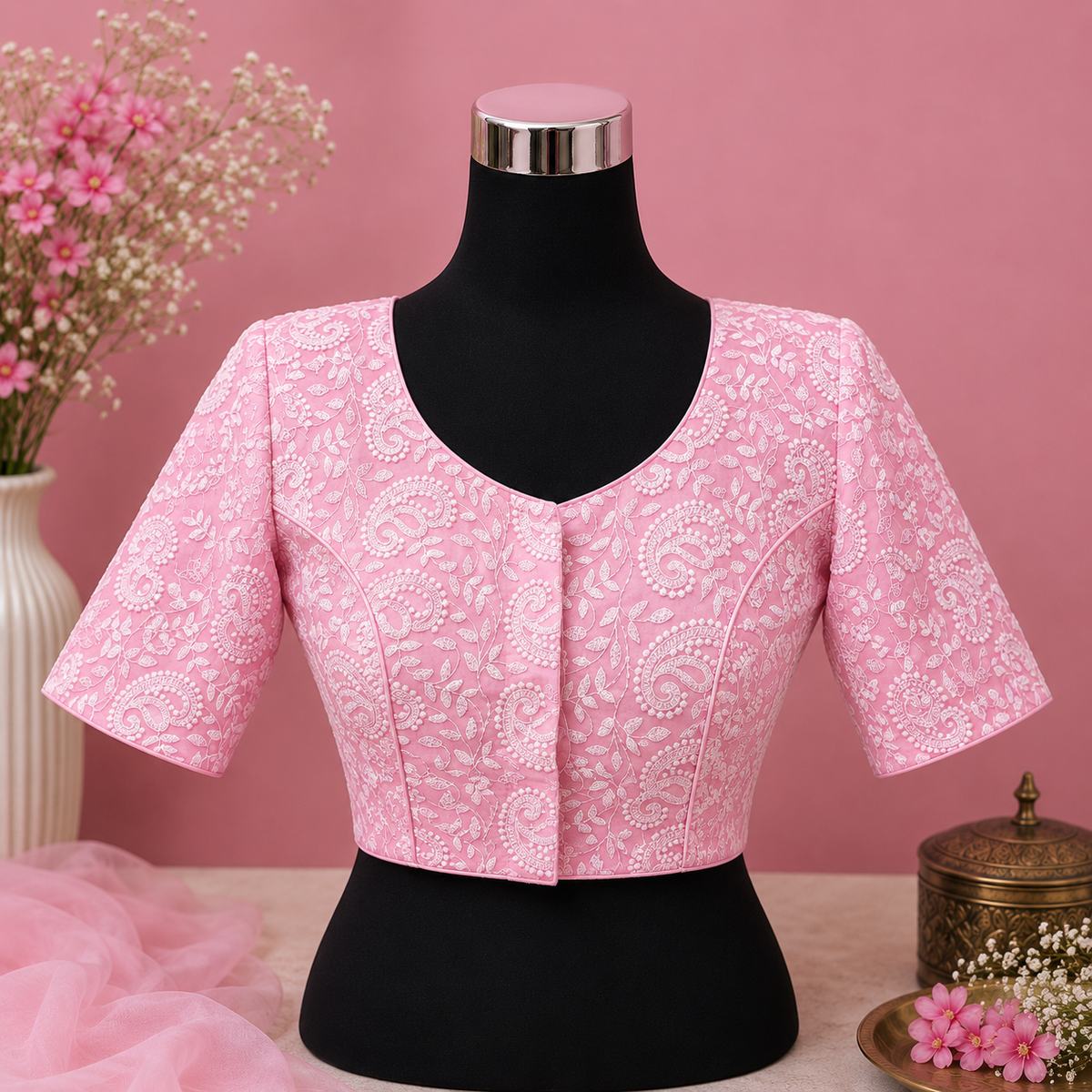 Noor Chikankari Blouse