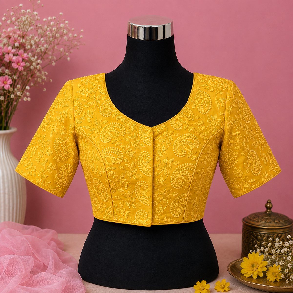 Noor Chikankari Blouse