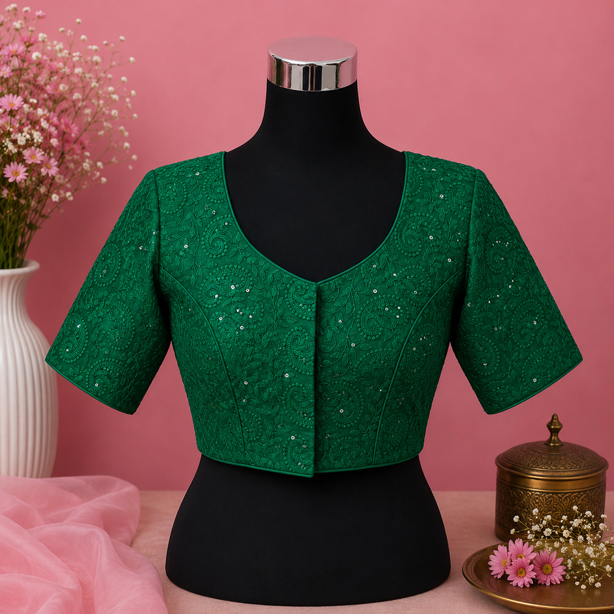 Noor Chikankari Blouse