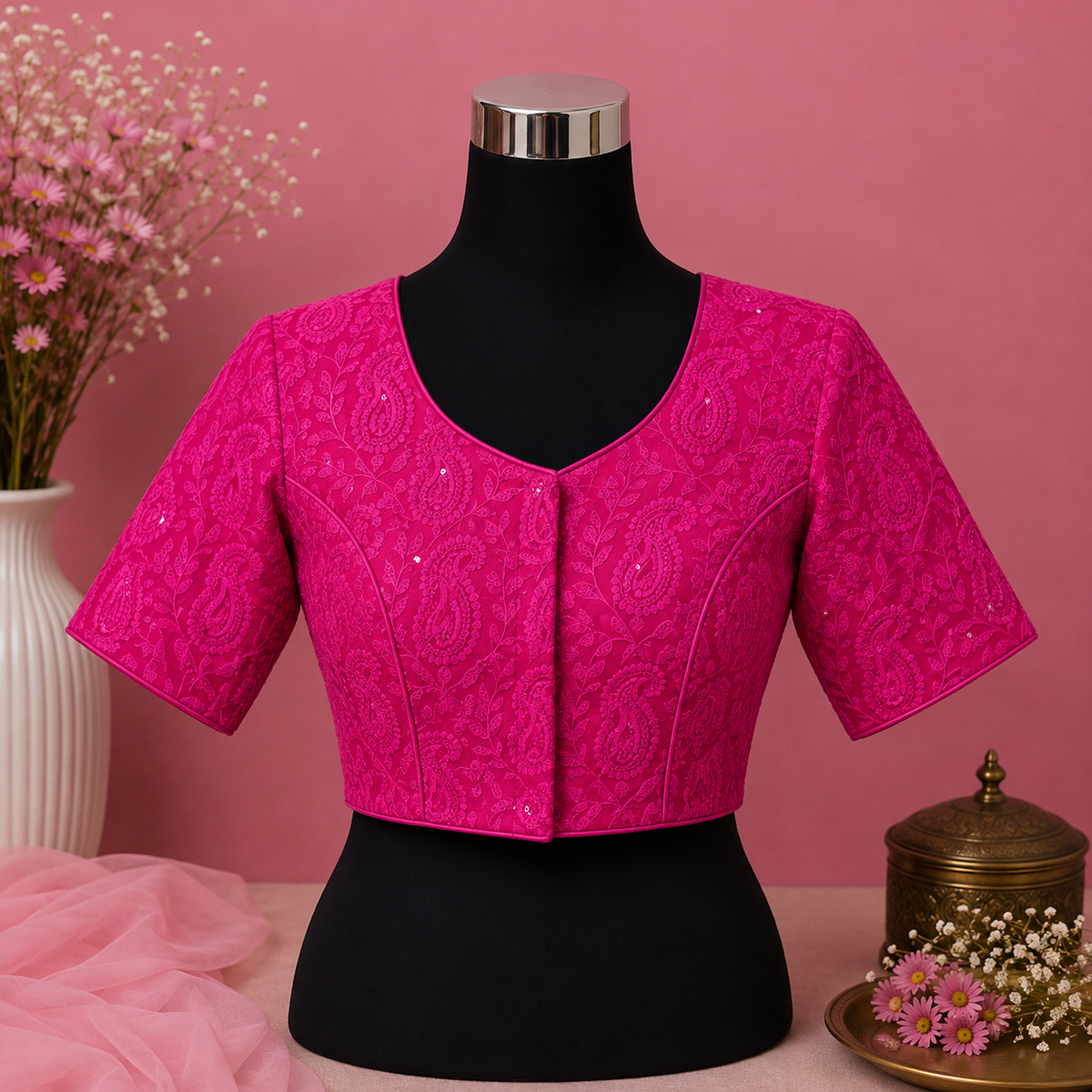 Noor Chikankari Blouse