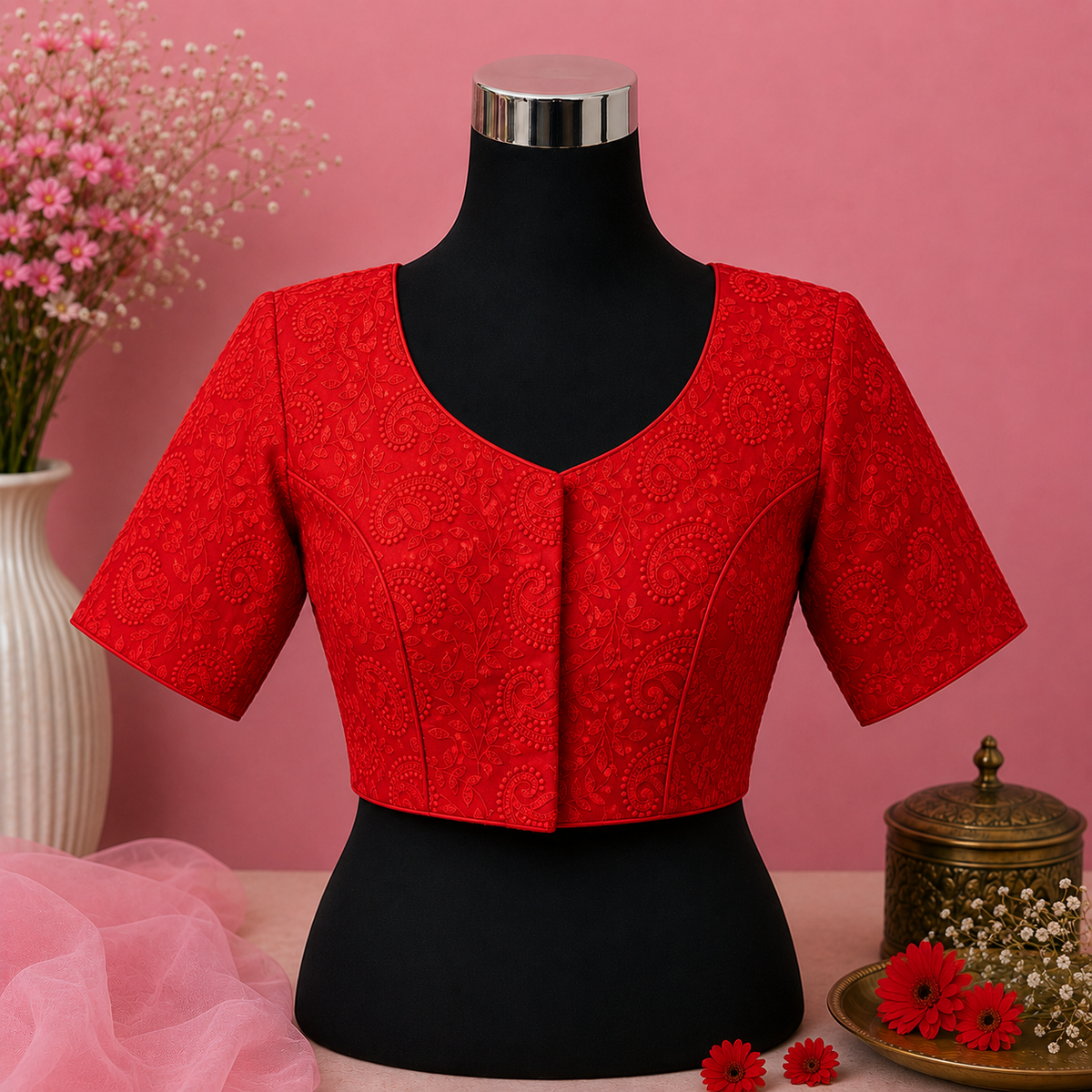 Noor Chikankari Blouse