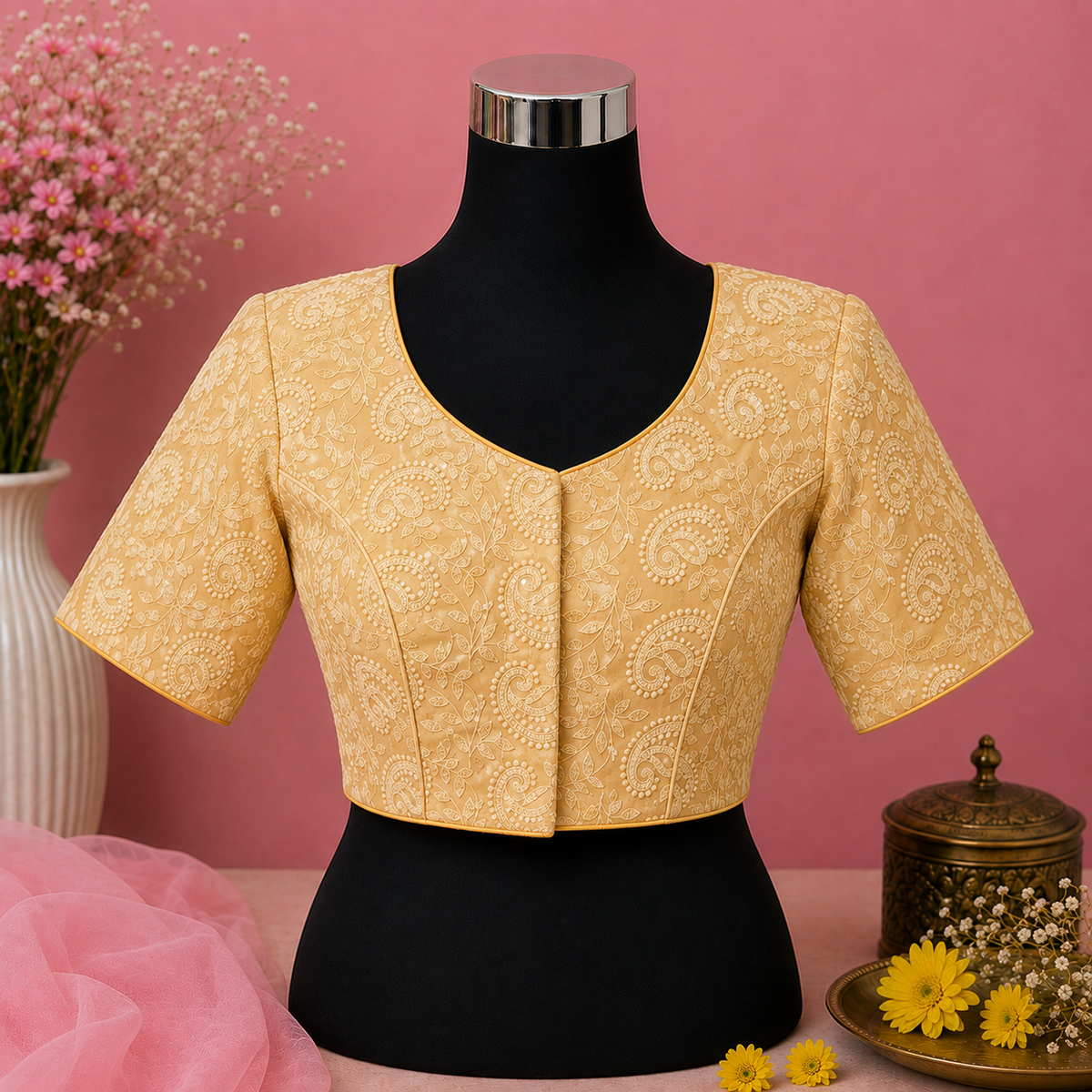 Noor Chikankari Blouse