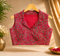 Floral Jaal Cotton Blouse