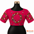 Floral Garden Embroidered Blouse