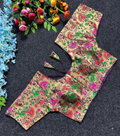 Green Paisley Paithani Blouse