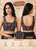 Two Way Reversible Ajrakh-Style Blouse
