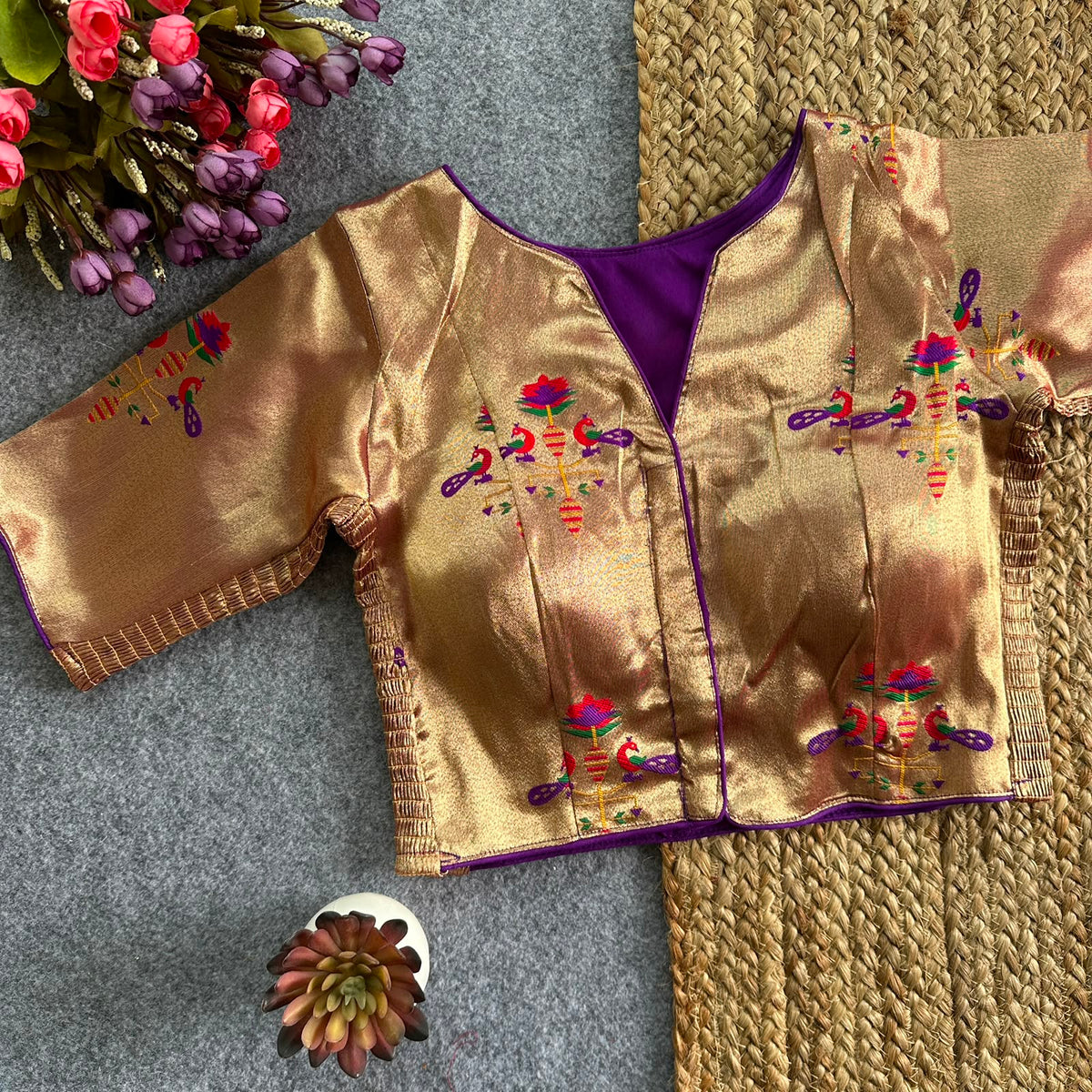 Paithani Silk Blouse