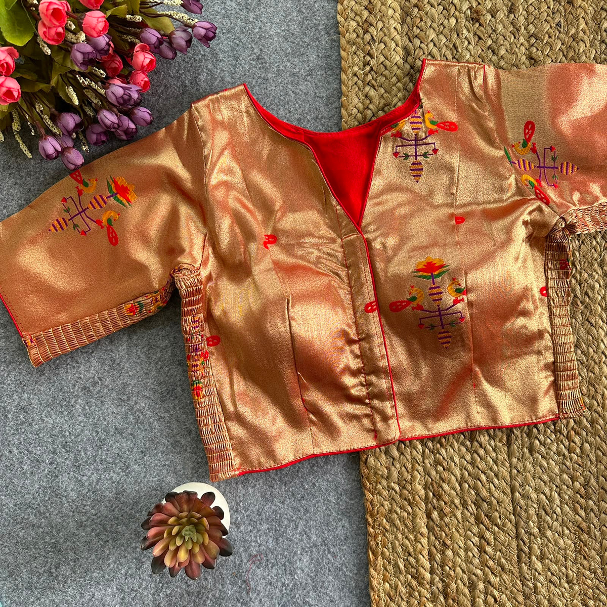 Paithani Silk Blouse