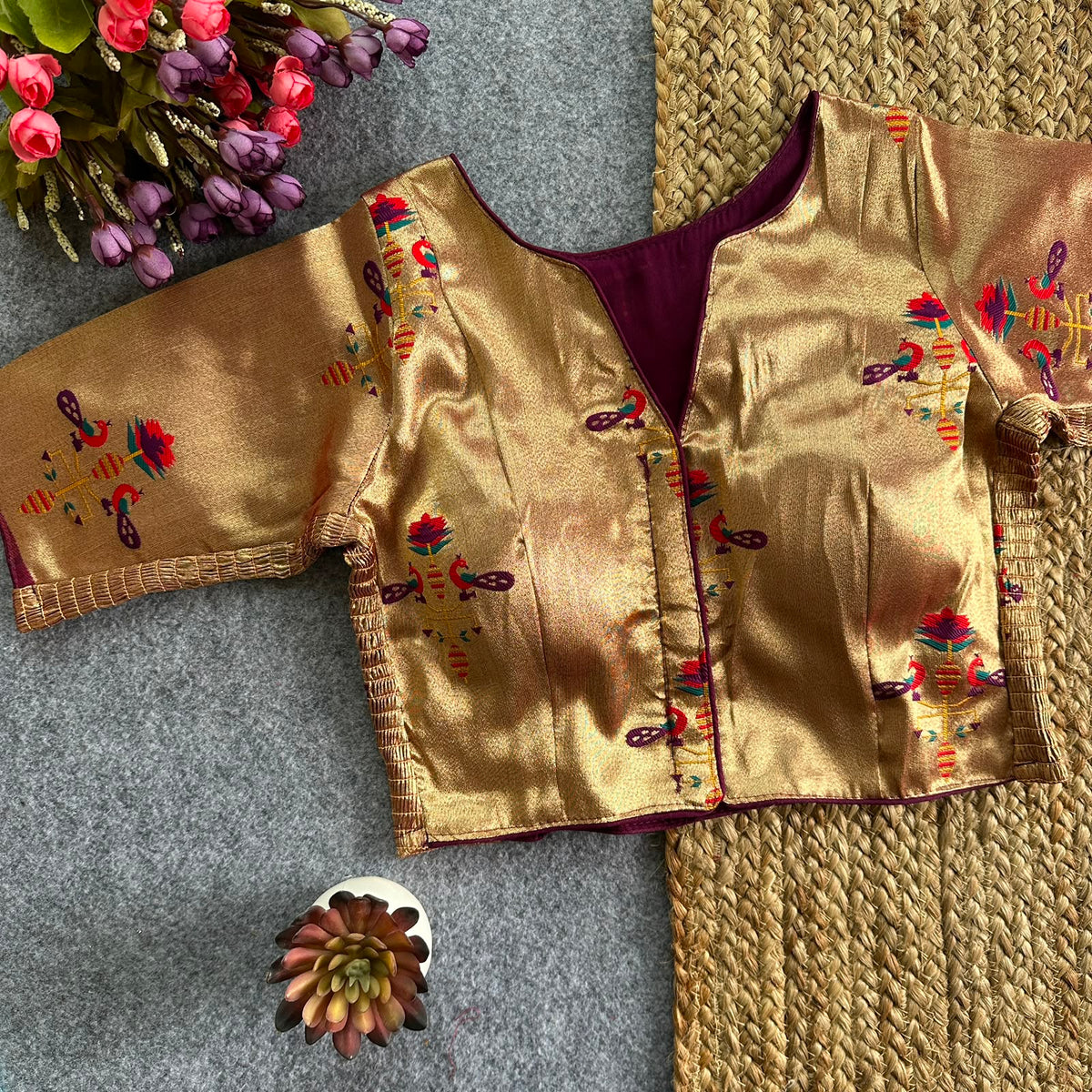 Paithani Silk Blouse