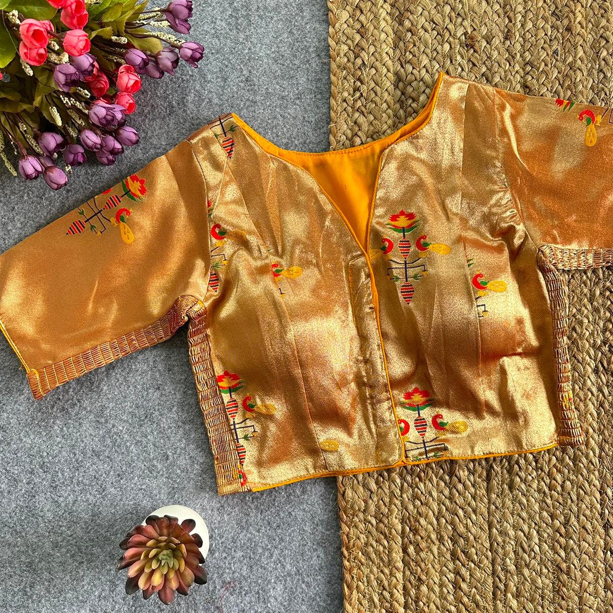 Paithani Silk Blouse