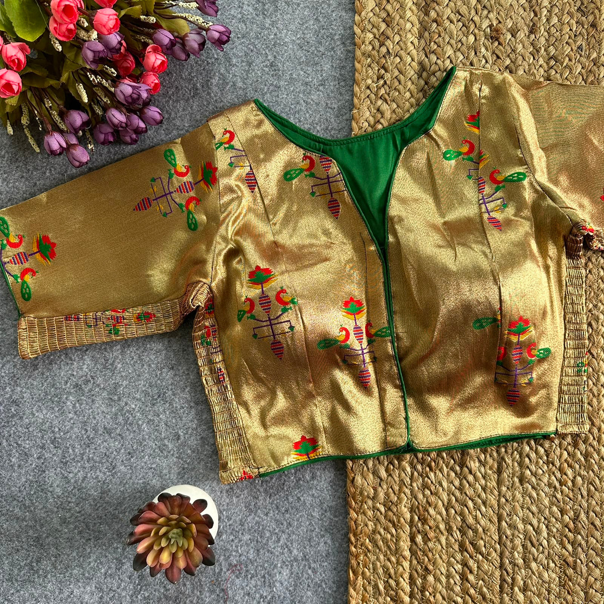 Paithani Silk Blouse