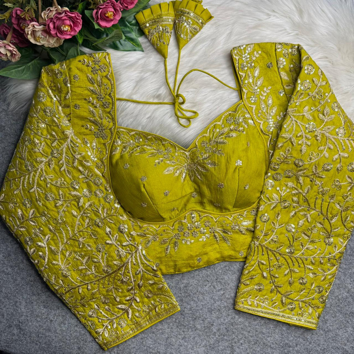 Imperial Mehendi Mumtaz Blouse