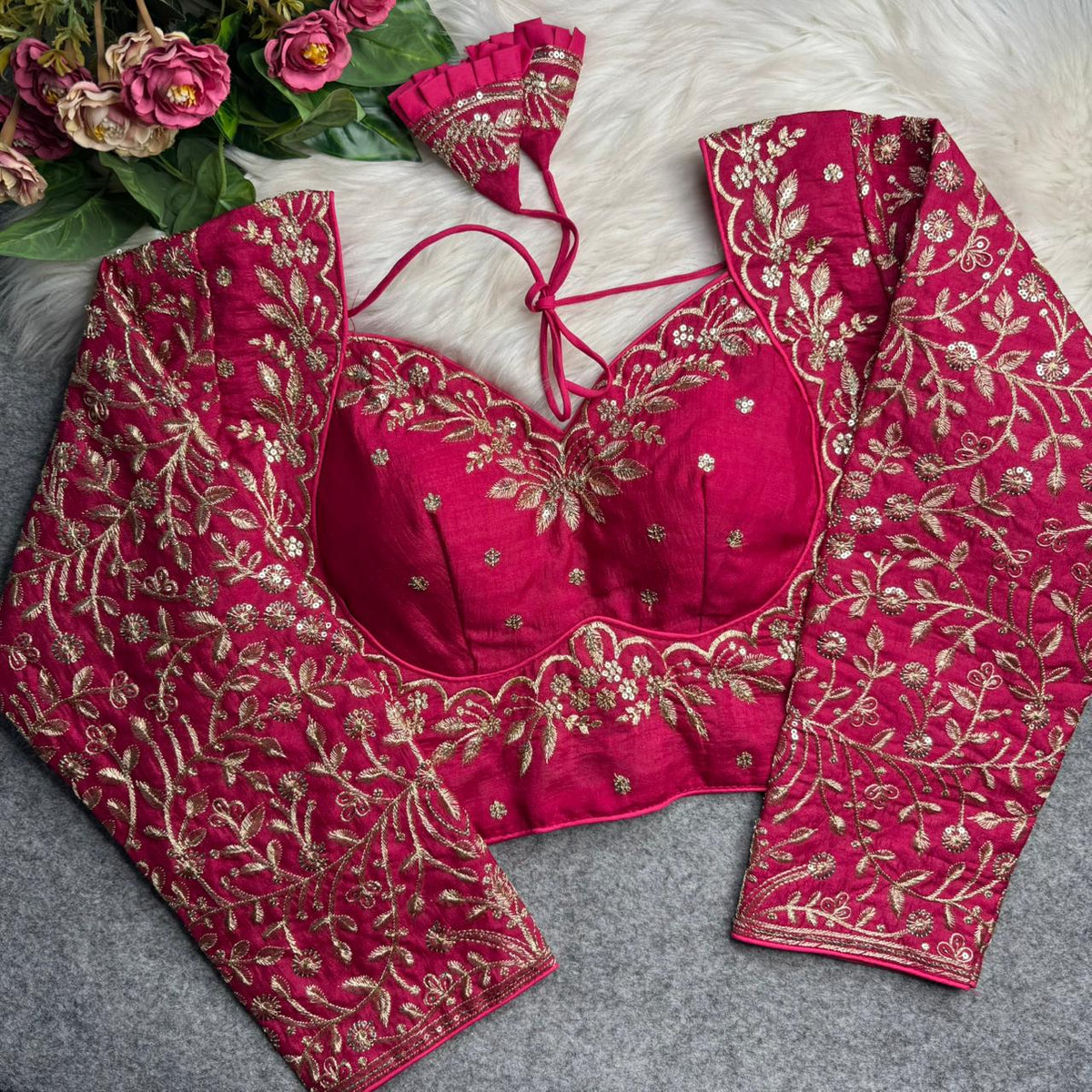 Maharani Pink Mumtaz Blouse