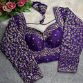Majestic Purple Mumtaz Blouse