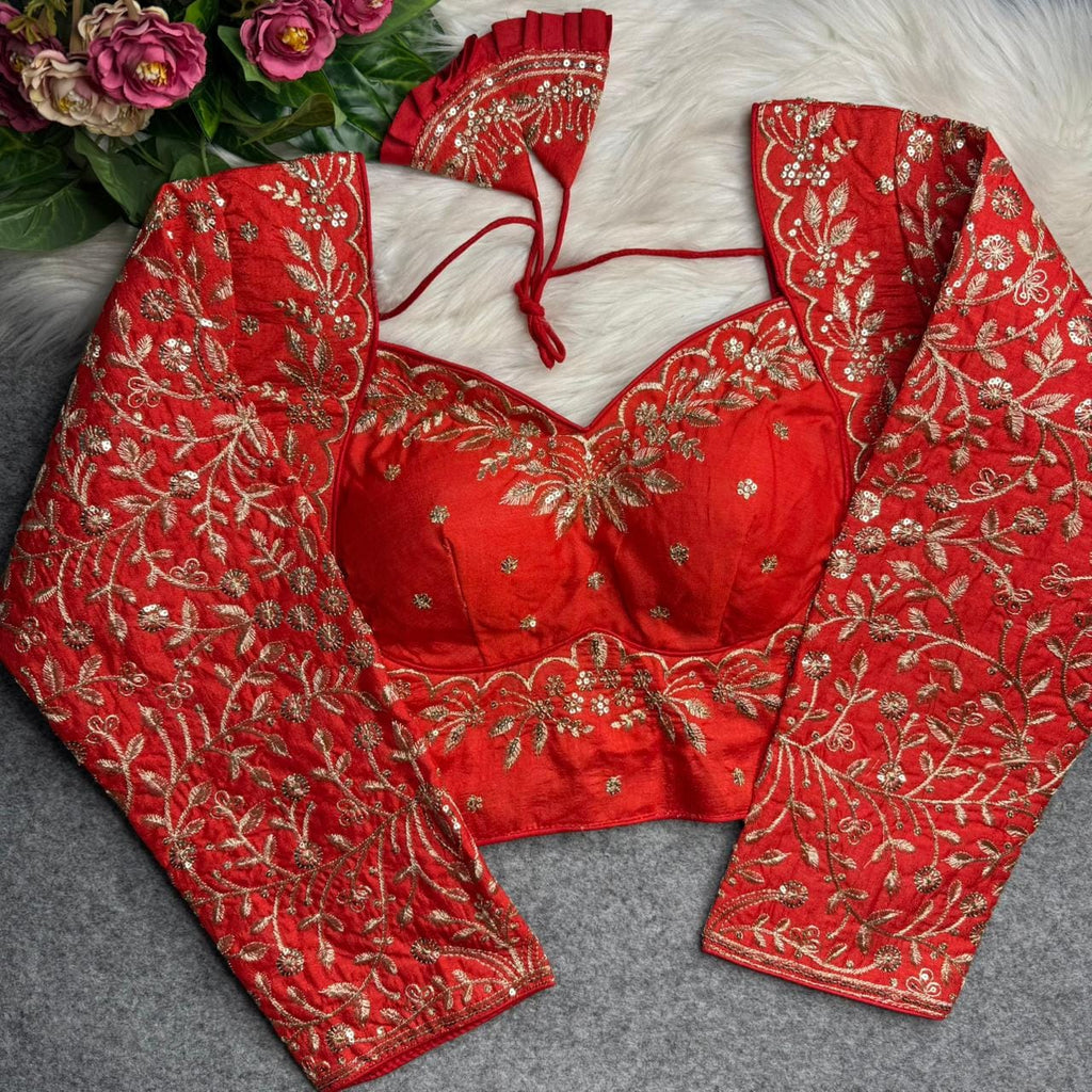 Royal Ruby Mumtaz Blouse