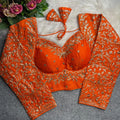 Royal Orange Mumtaz Blouse