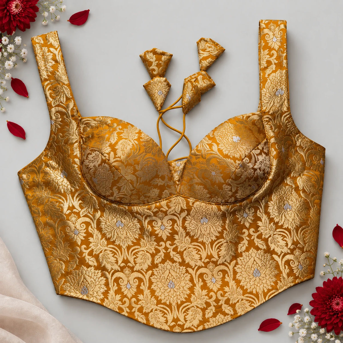 Banarasi Brocade Corset Blouse