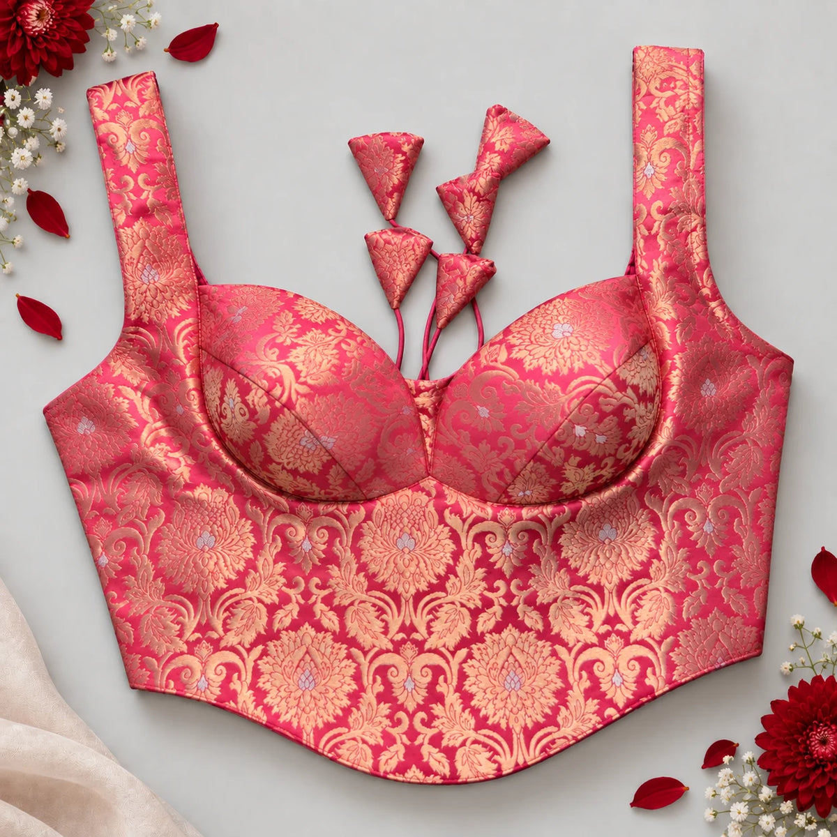 Banarasi Brocade Corset Blouse