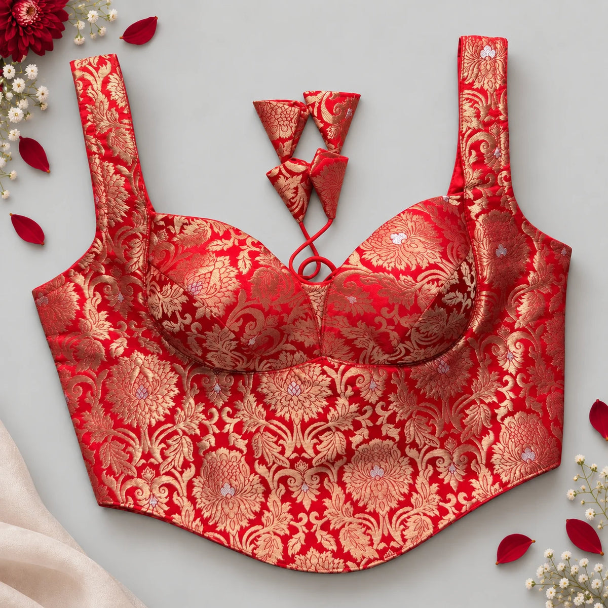 Banarasi Brocade Corset Blouse